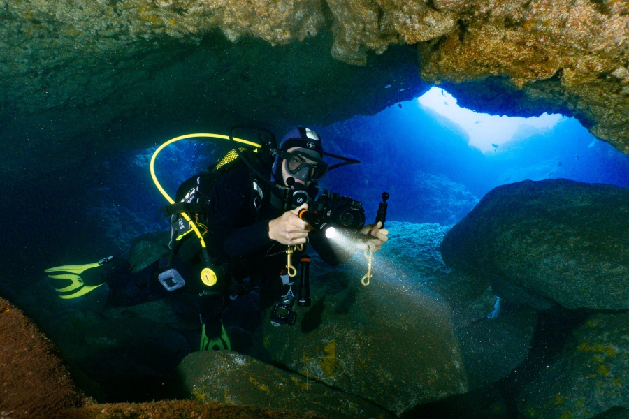 use orcatorch dive lights for technical diving