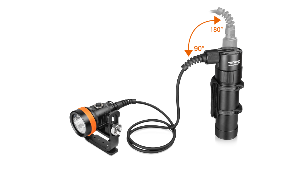 OrcaTorch D630 V2.0 Canister Dive Torch