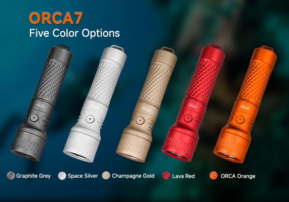 OrcaTorch Orca 7 color options OrcaTorch Orca 7 color options.jpg