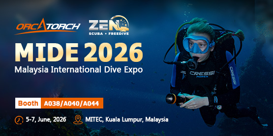 OrcaTorch to Exhibit at MIDE 2026 with Zen Scuba Freedive