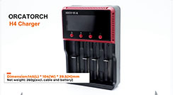 OrcaTorch H4 Battery Charger
