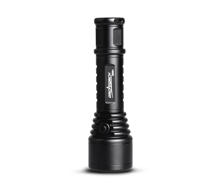 orca dive torch with max 1000 lumens  