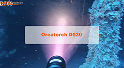 OrcaTorch D530 Dive Light 1300 Lumens