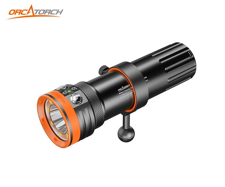 OrcaTorch FlexDive Video Dive Light