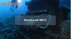 OrcaTorch D511 Dive Torch Max 2200 Lumens