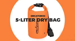 OrcaTorch 5L Waterproof Dry Bag