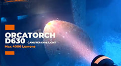 Wreck Diving with OrcaTorch D630 Canister Light